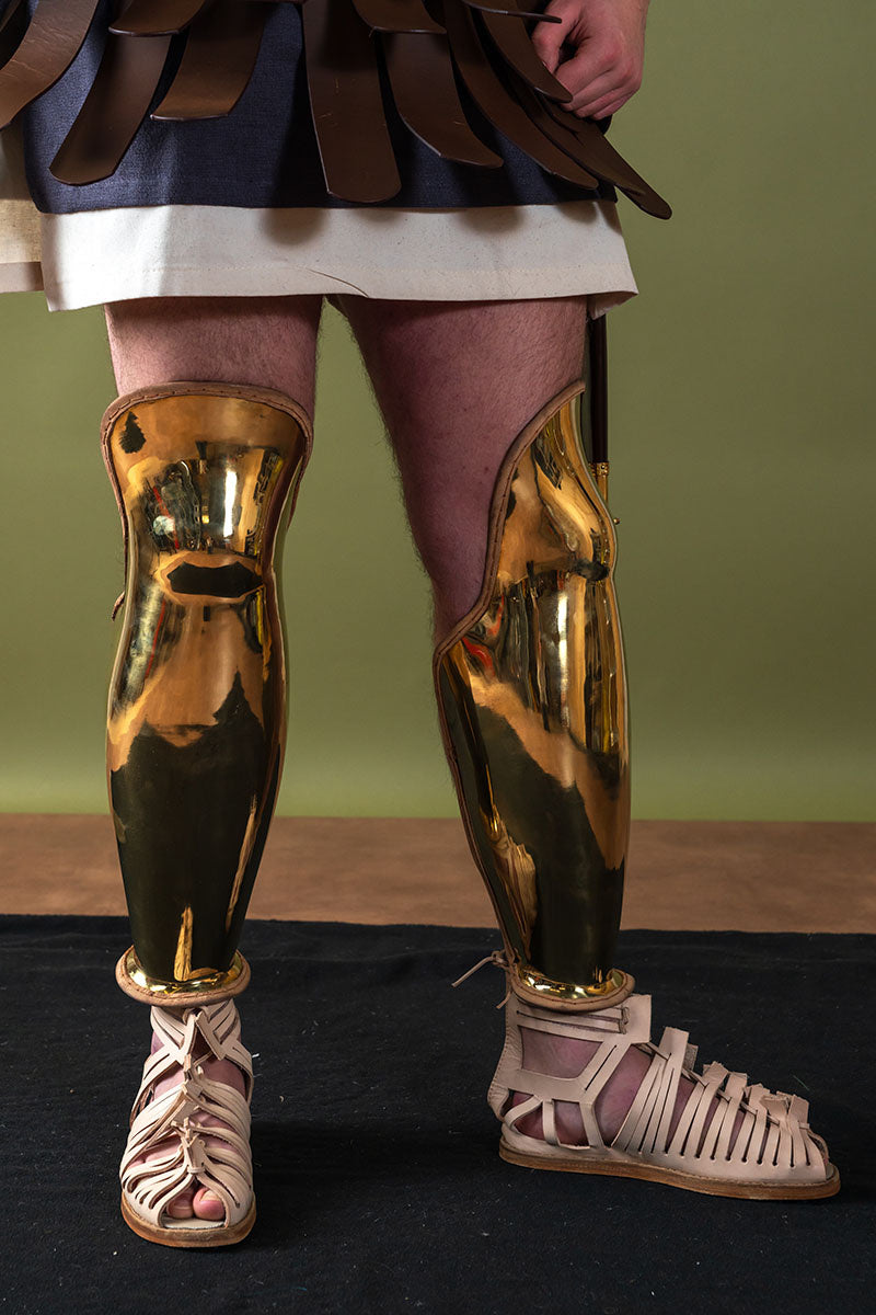 Griekse anatomische scheenbeschermers, ocrae, 1.2 mm