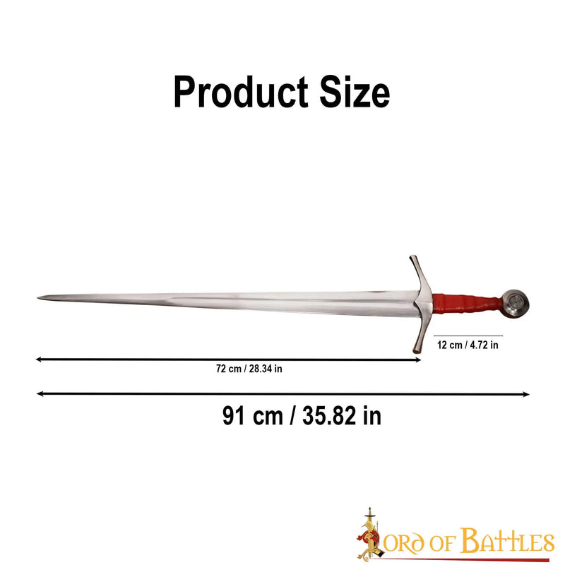 Middeleeuws zwaard Metropolitan Museum, New York, semi-scherp