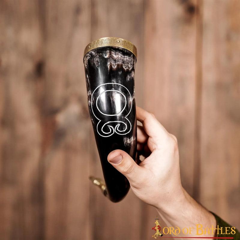 Drinkhoorn Trollenkruis deluxe, 300-500 ml