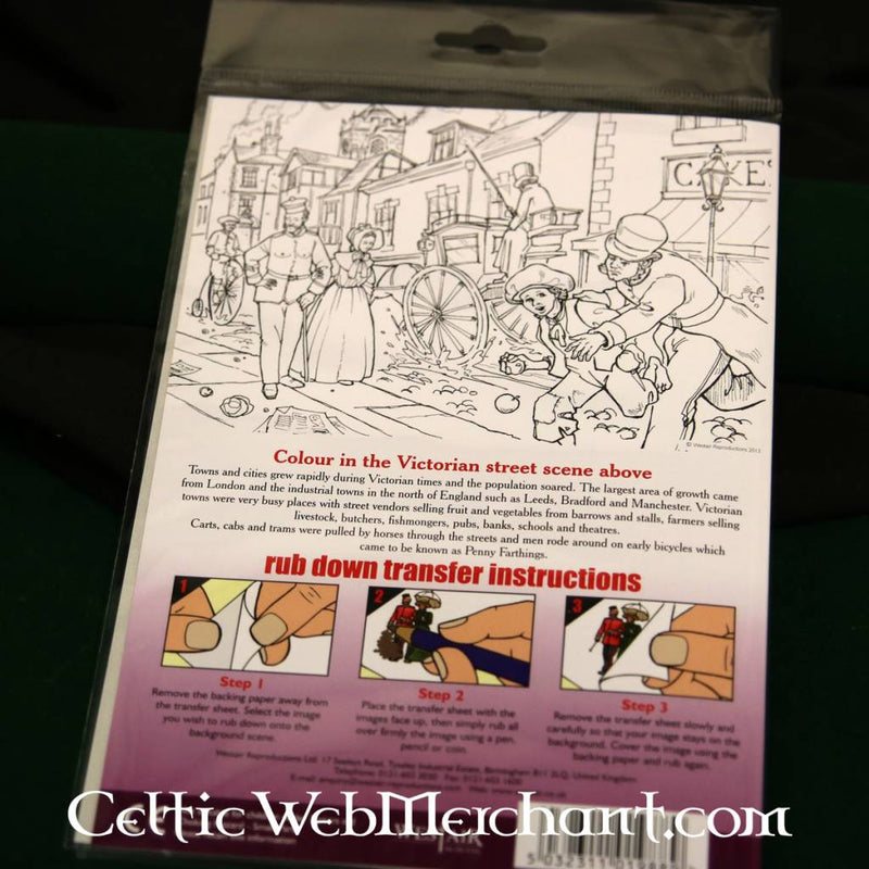 Reibepanorama Viktorianische Straße 