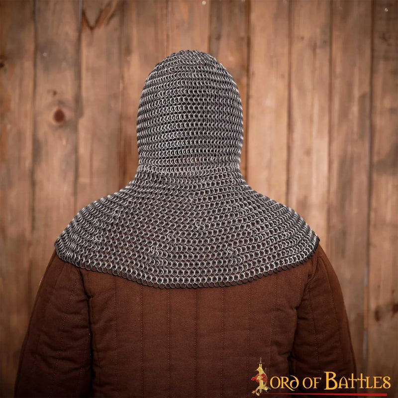 Ringbrynjehuva, aluminium & gummi 10 mm 