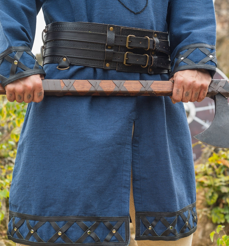 Keltische riem Ruari, zwart