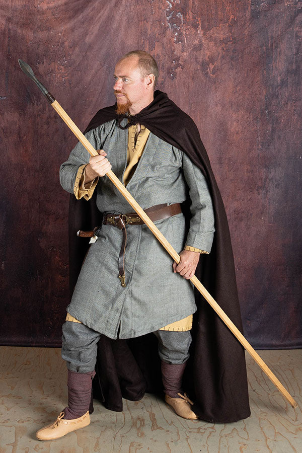 Mantel Hibernus, bruin, wolmix, bruin