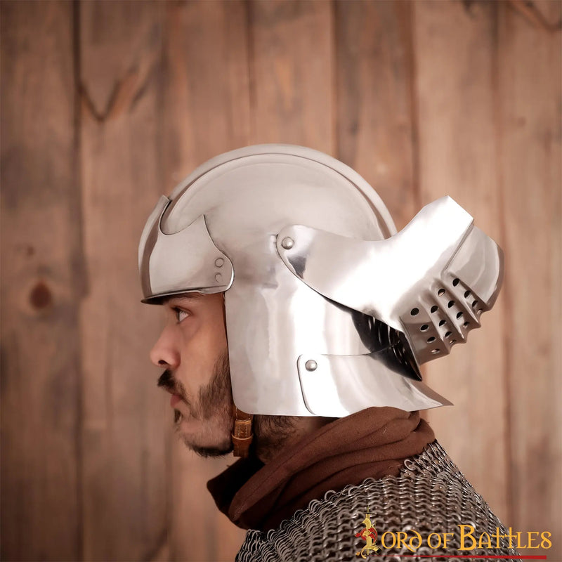 Milanese sallet Wallace collection, 1.6 mm