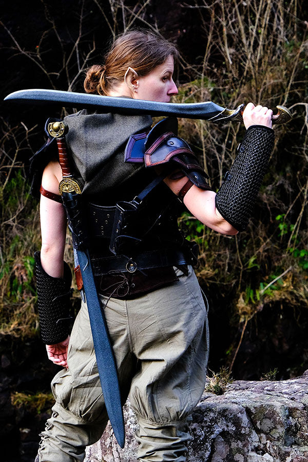 Lisa leren lijfje, bruin