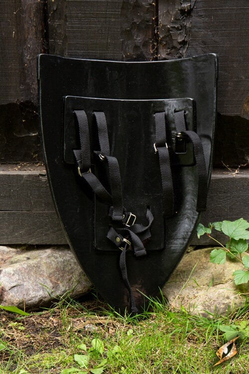 LARP vliegerschild staal-hout