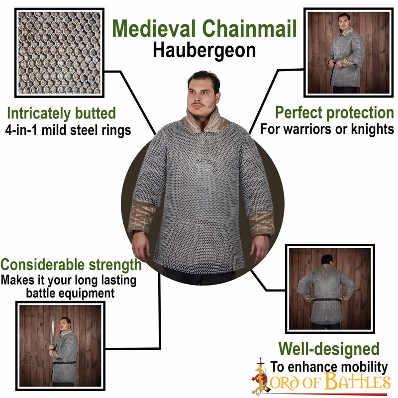 Haubergeon, ongeklonken, verzinkt 10 mm