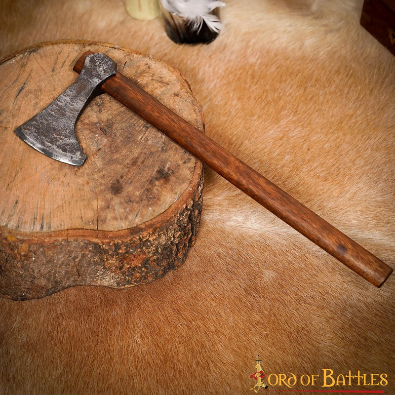 Battle-ready Viking axe skeggox, type B, blunt (battle-ready)