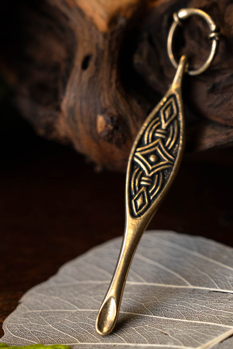 Cucchiaio d'orecchio Birka tomba 523 