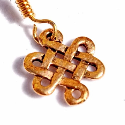 Keltische oorbellen Lugh, brons