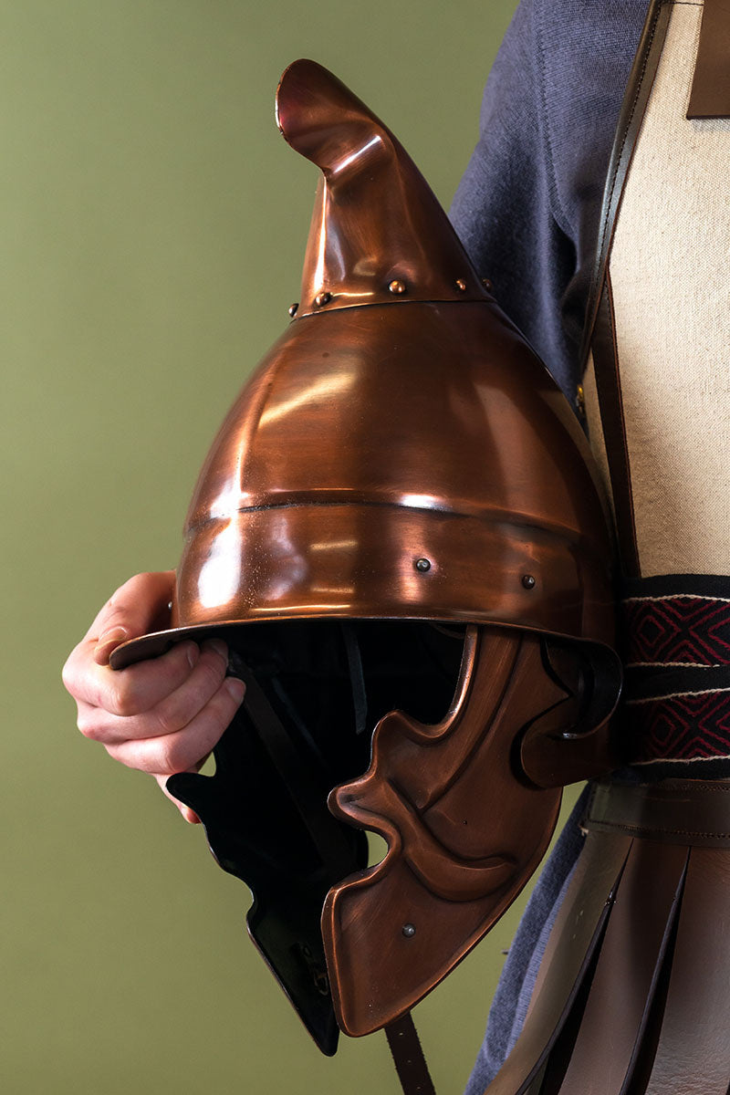 Casco de hoplita tracio, 1.3 mm 