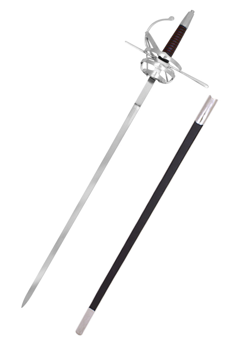 16e eeuwse rapier, semi-scherp