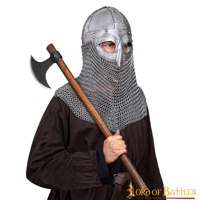 Viking brilhelm met maliën, 1.6 mm