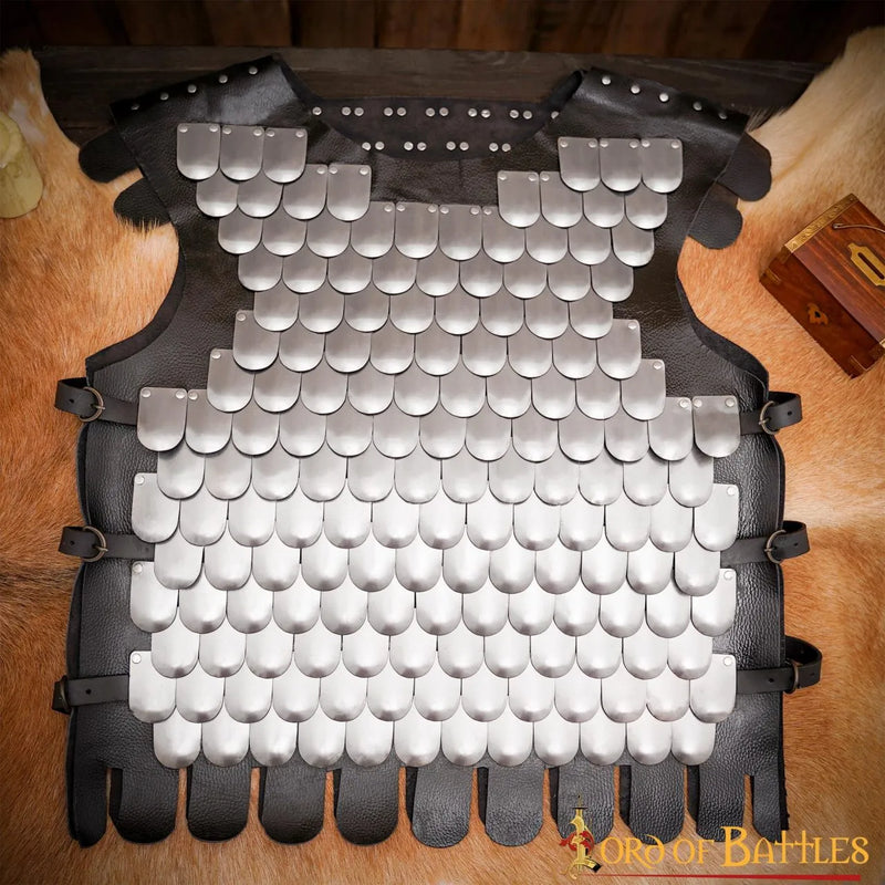 Schaalpantser, lorica squamata, staal