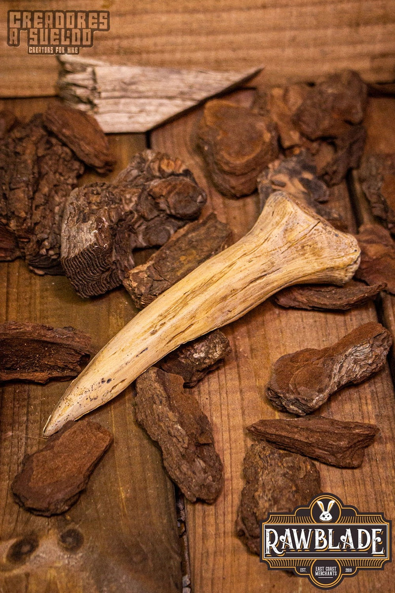 Tribal Bone Dagger - White