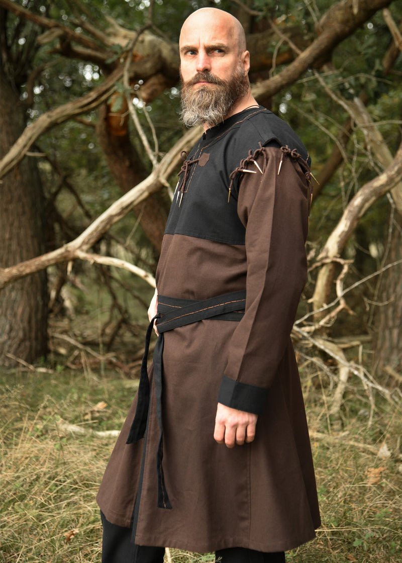 Skjoldehamm tuniek, bruin-zwart