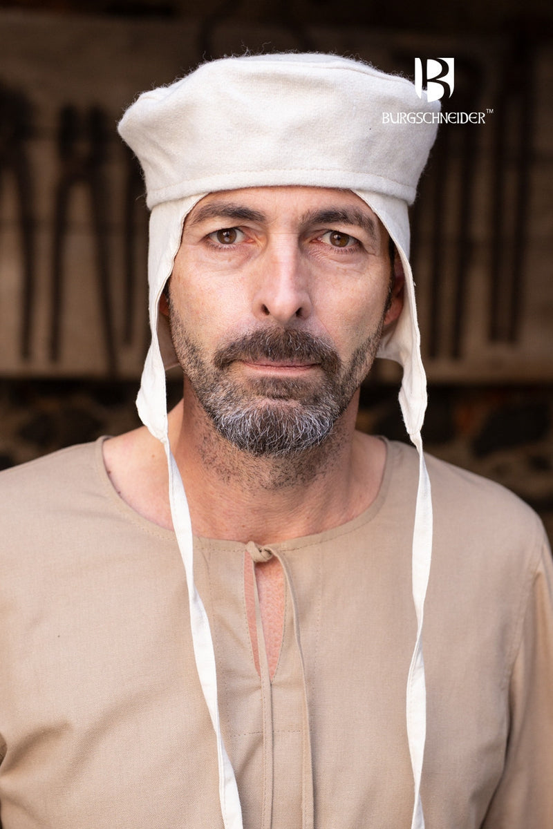 Hoedje Hugo, naturel, wolmix