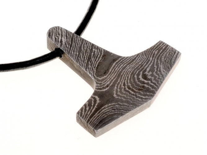 Acier damassé Marteau de Thor, acier 