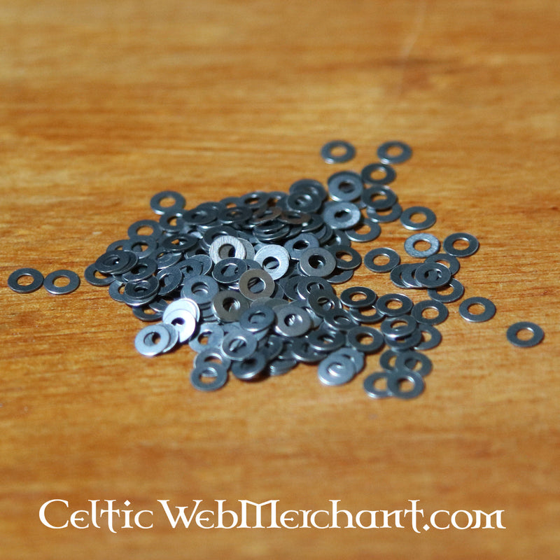 Ringar, små, set om 100 