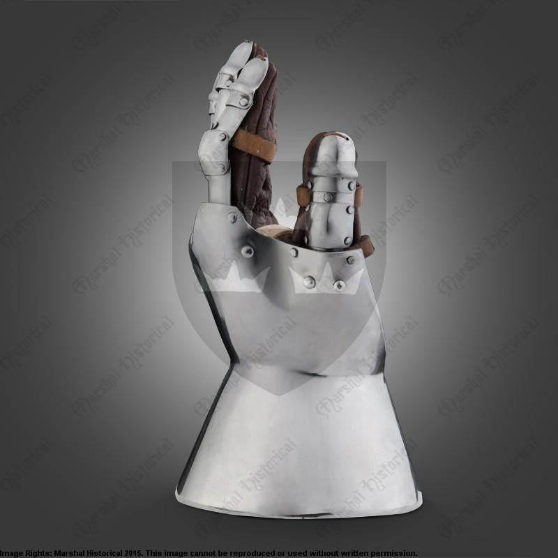 Zandloper handschoenen 1350-1410, 1.6 mm