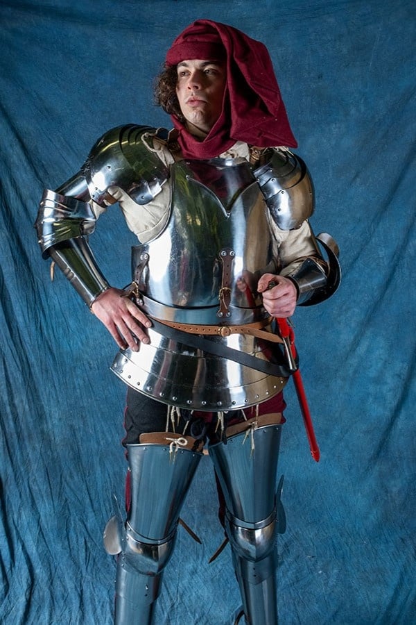 Avant vambraces, arm guards, 1.6 mm