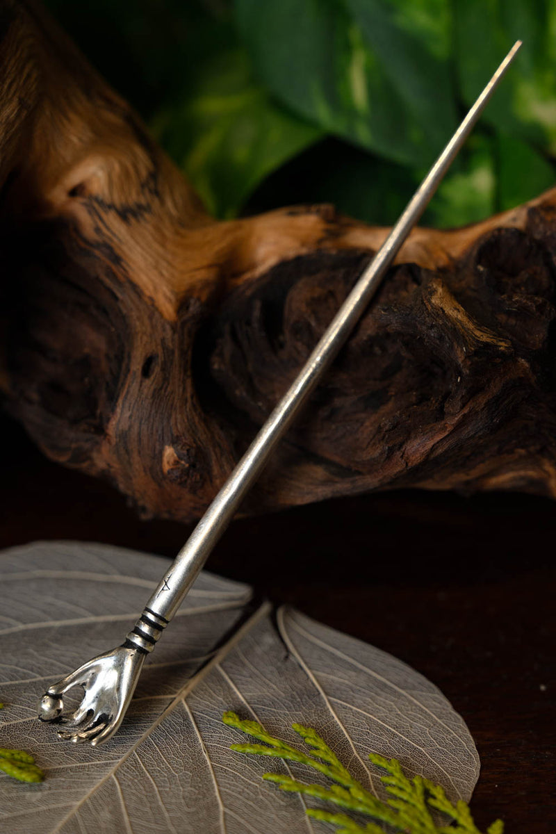 Roman hairpin Silchester, silvered bronze