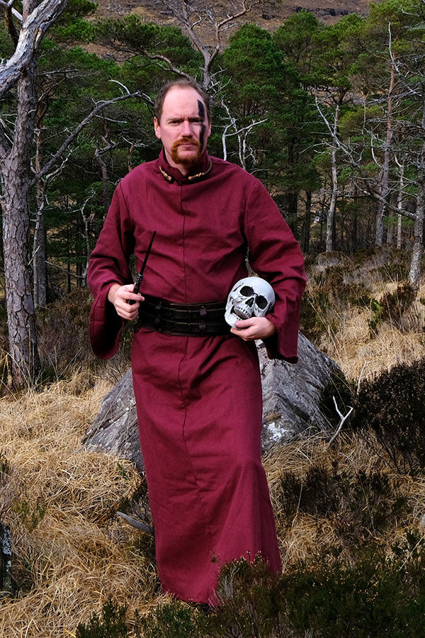 Bliaut Abraxas, burgundy