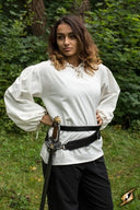 Deux pièces ceinture d’épée, noir 