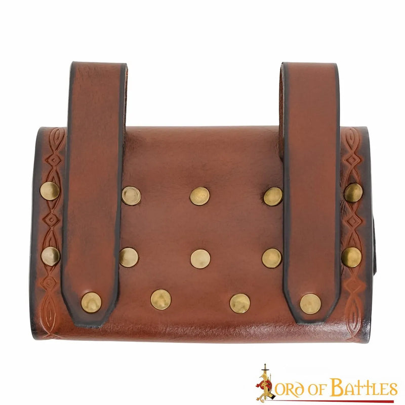 Potion magique sac avec 4 flacons, rouge 