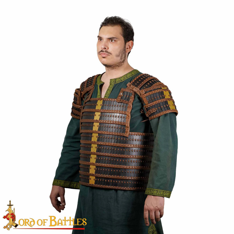 Viking lamelpantser Visby, gebronsd