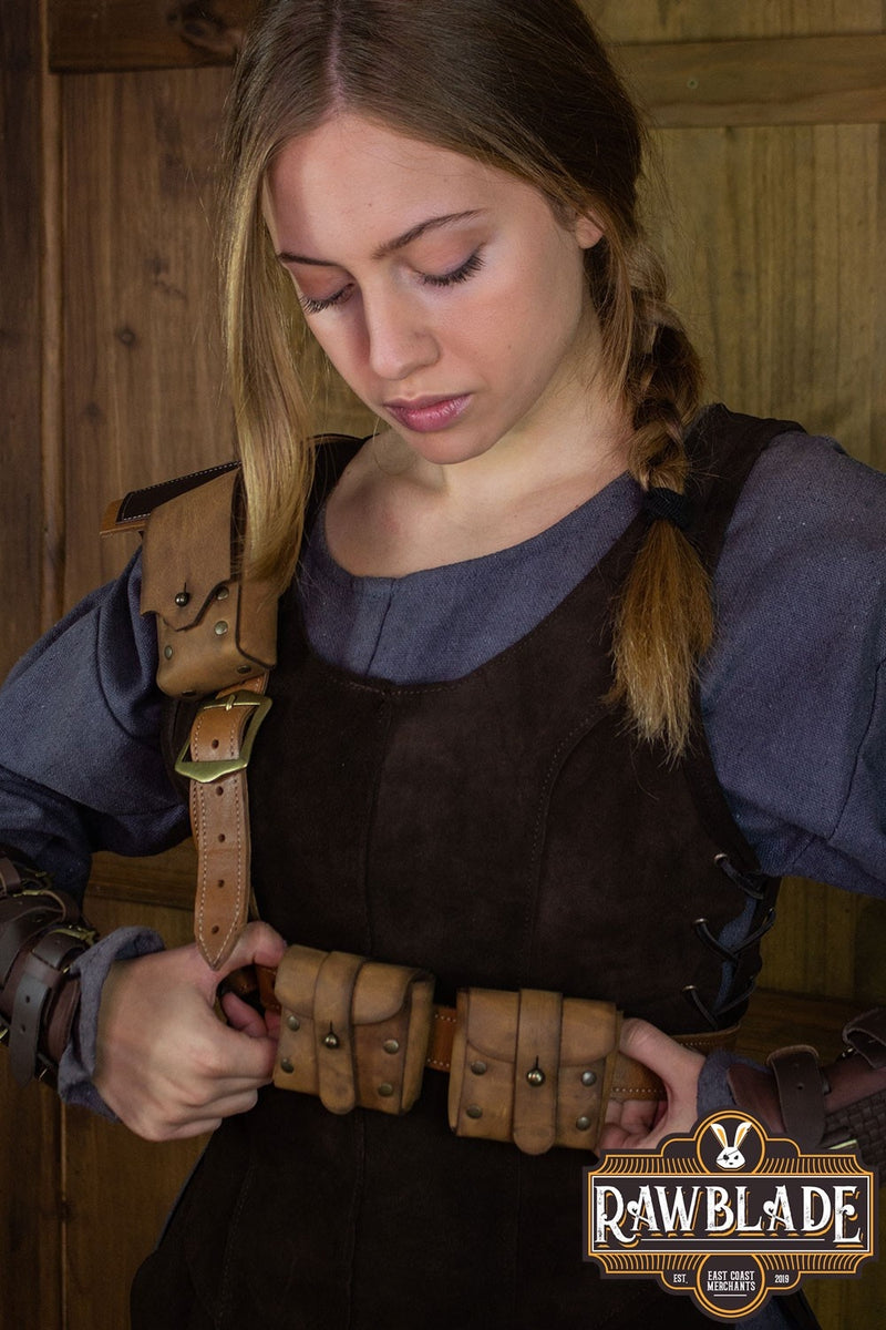 Rogue Harnas met tasjes - Bruin