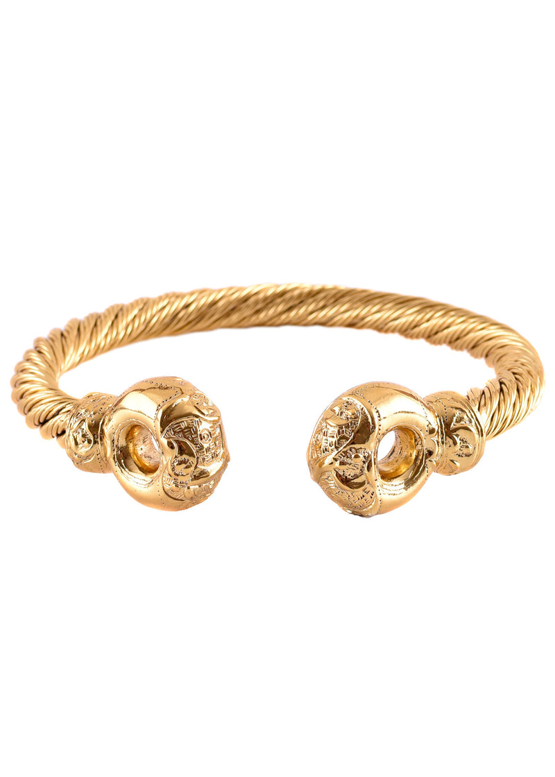 Snettisham torque replica, messing