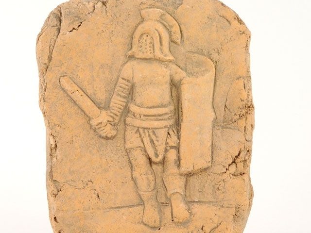 Relief de gladiateur 