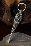 Birka Viking oorlepel, graf 507, verzilverd
