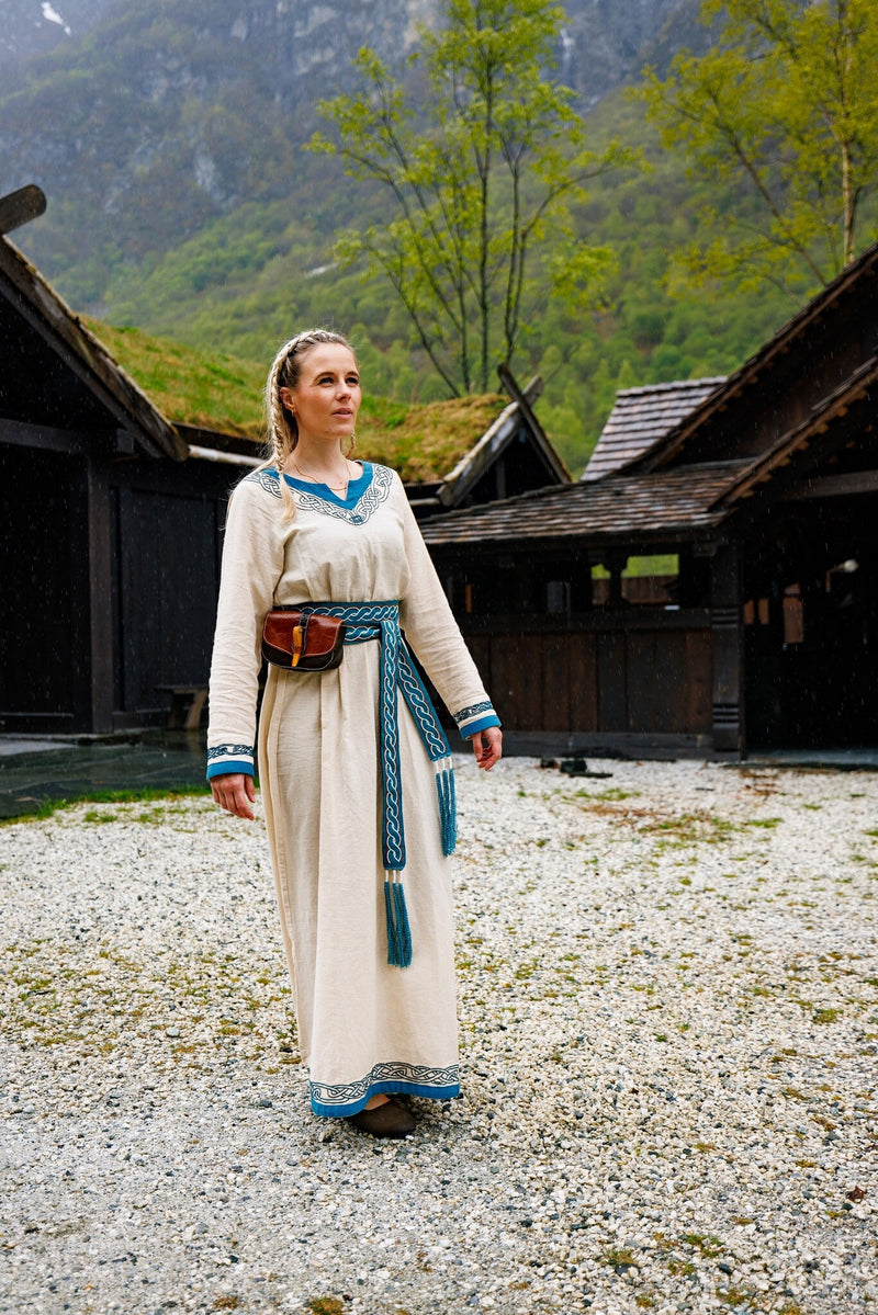 Viking riem Elina, blauw, 235 cm