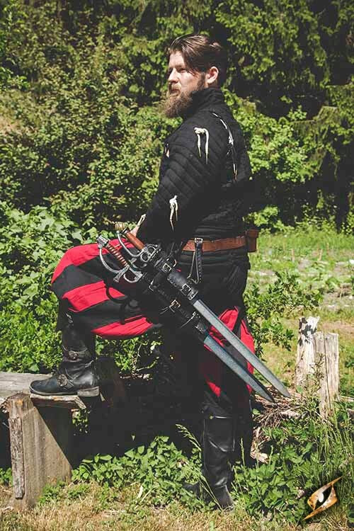 Soporte doble para LARP armas, negro 