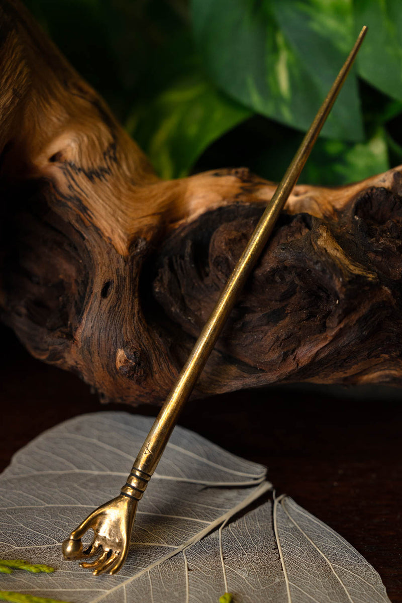 Rzymski spinka do włosów Silchester, brązowy 