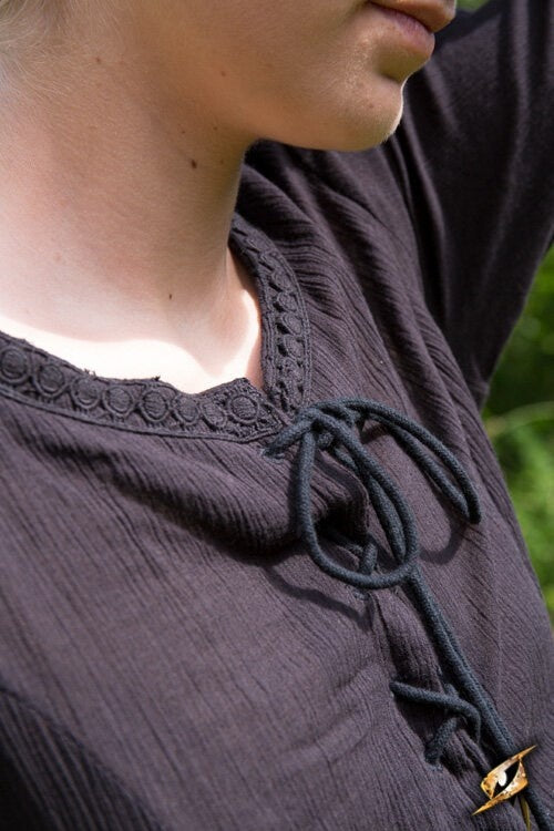 Cotehardie Isobel, schwarz 