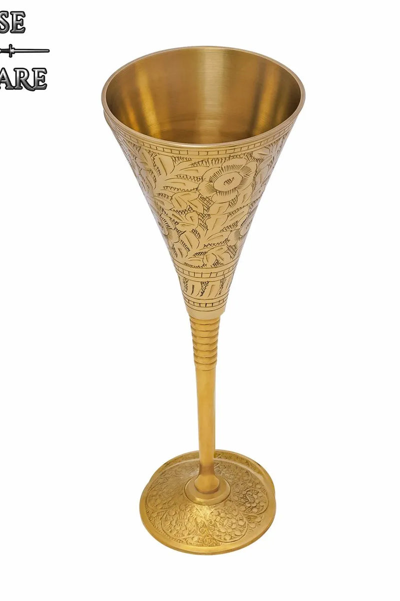 15th century brass chalice