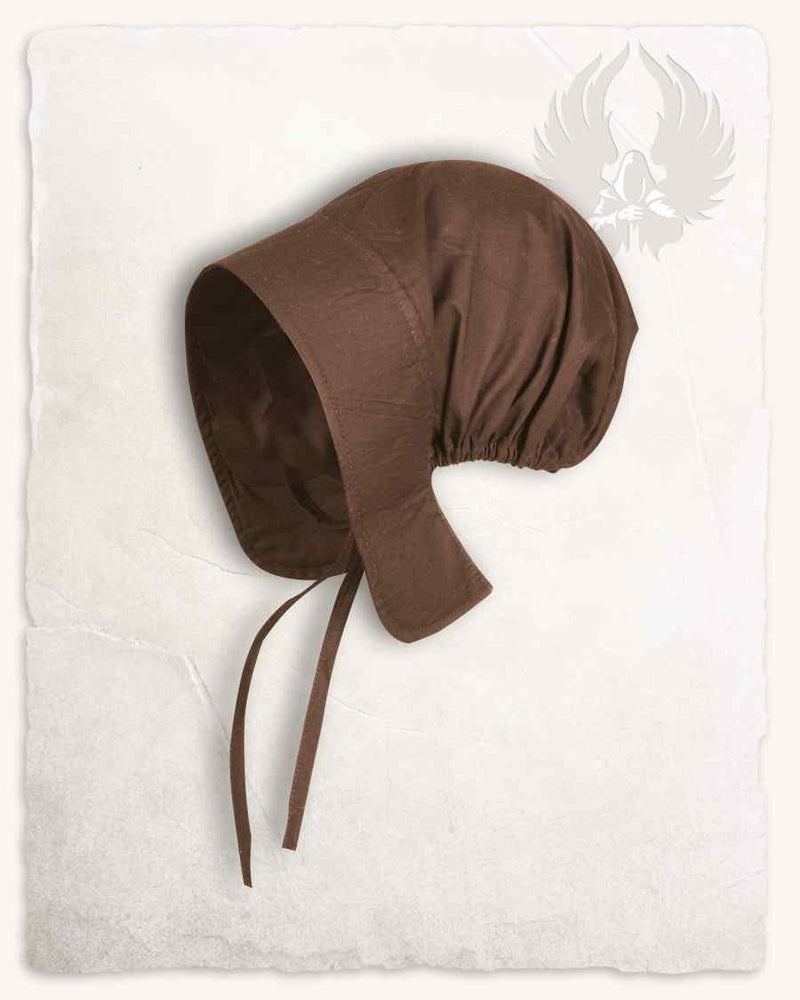 Medieval cap Anna, brown