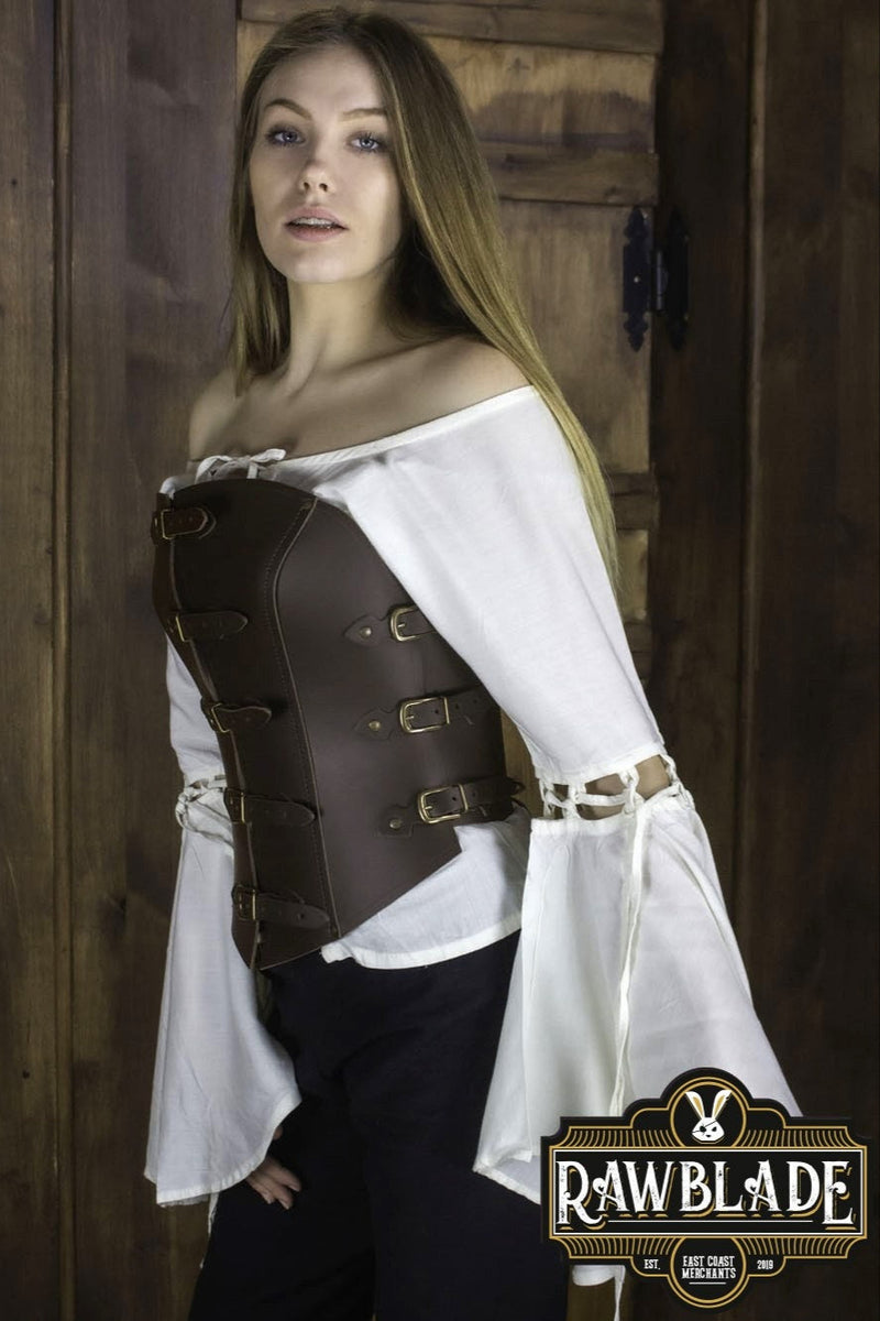 Grace Korsett, Leder, braun 