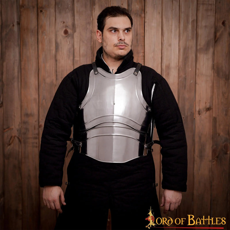 Nero corazza con quattro piastre, 1,2 mm 