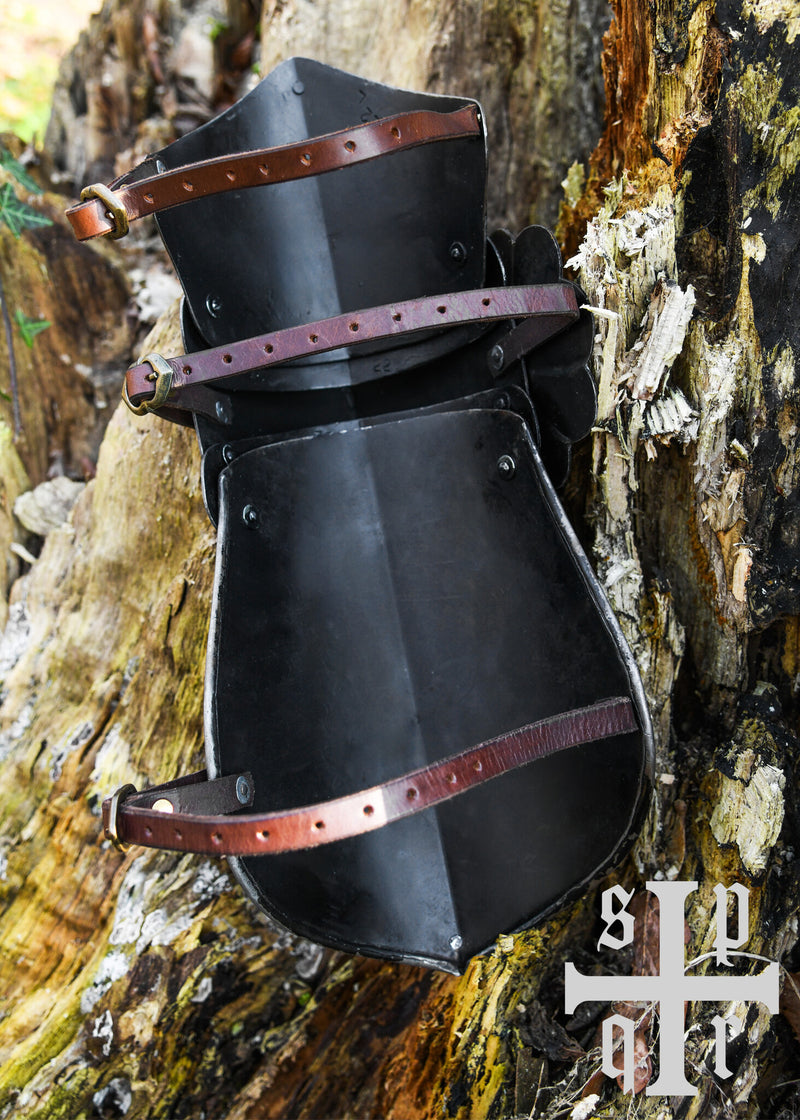 Cuissardes du XVe siècle, cuisses, 1,6 mm 