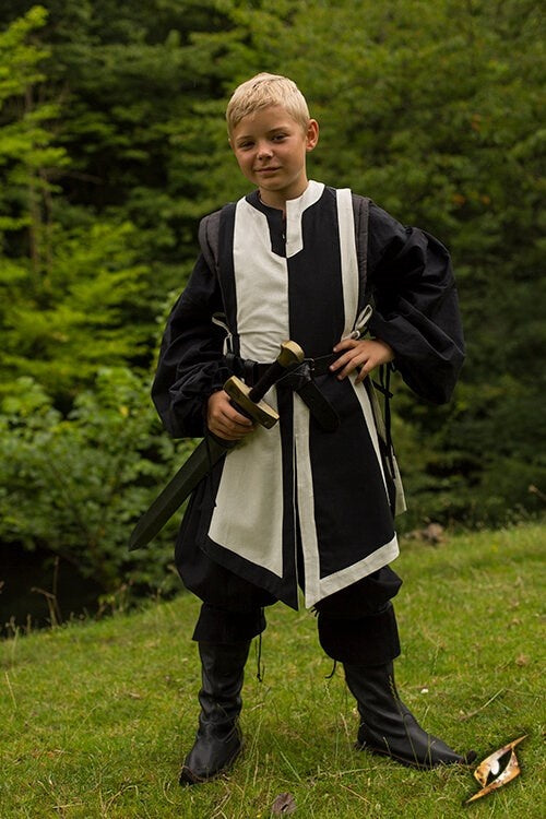 Wapenrok Geoffrey, zwart-wit