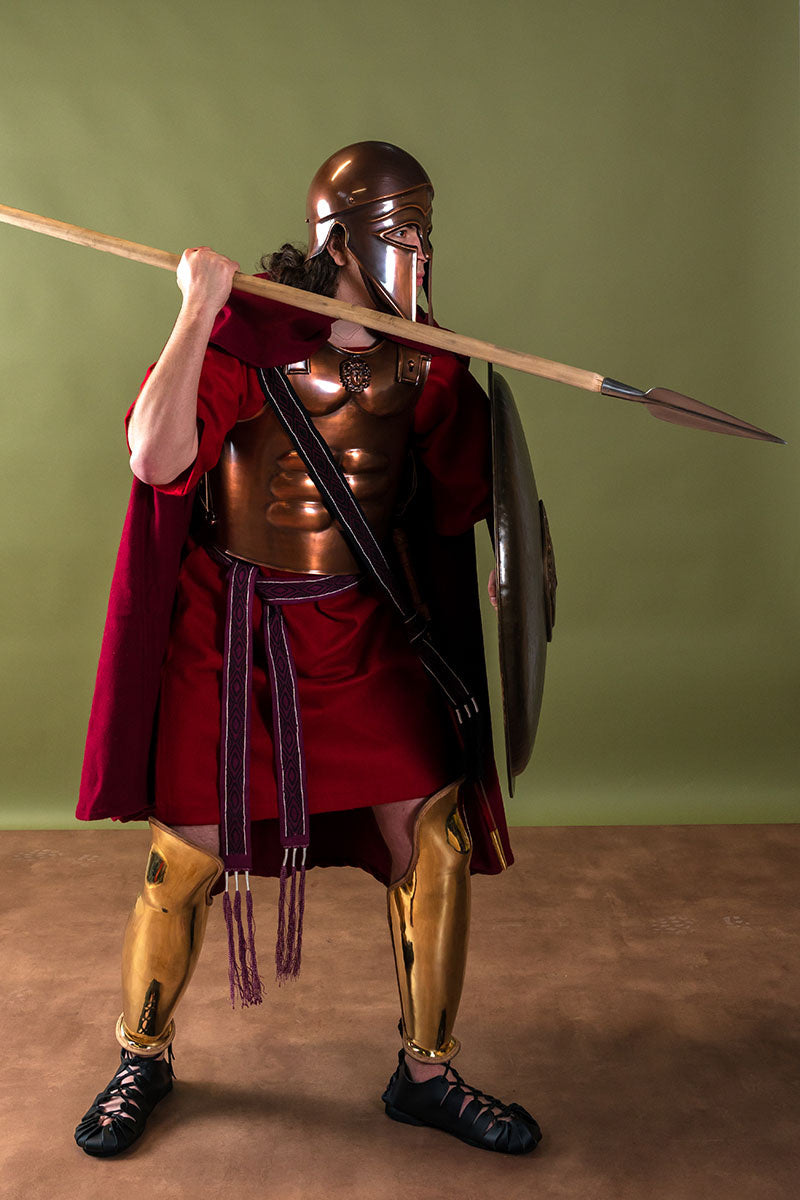 Middeleeuwse mantel Karen rood, wolmix