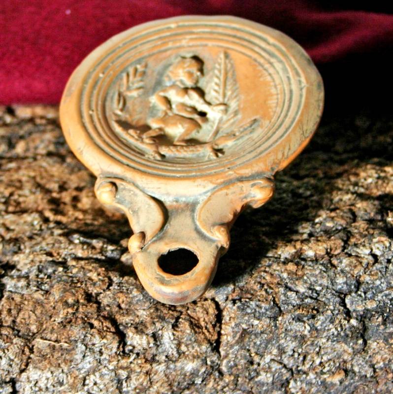 Romeinse olielamp Cleopatra