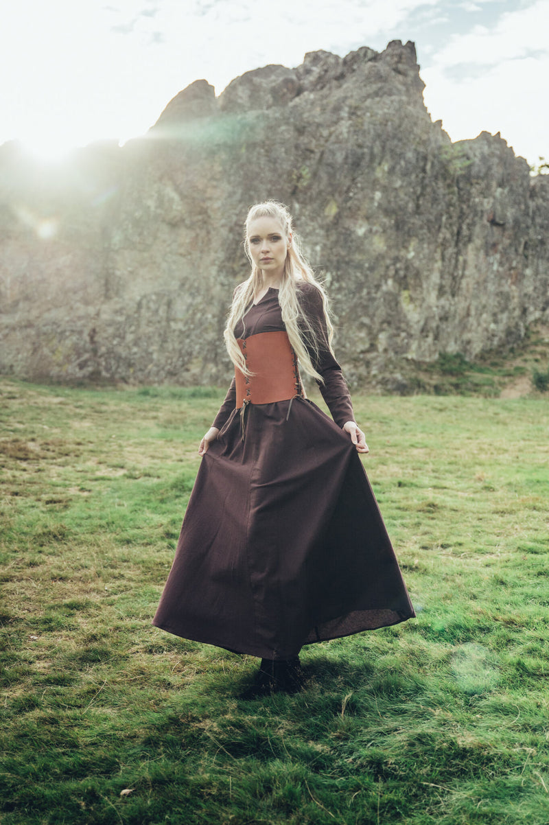Vikingjurk Lina, donkerbruin