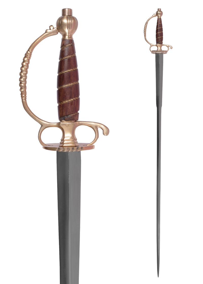 colichemarde du XVIIIe siècle, semi-tranchant 