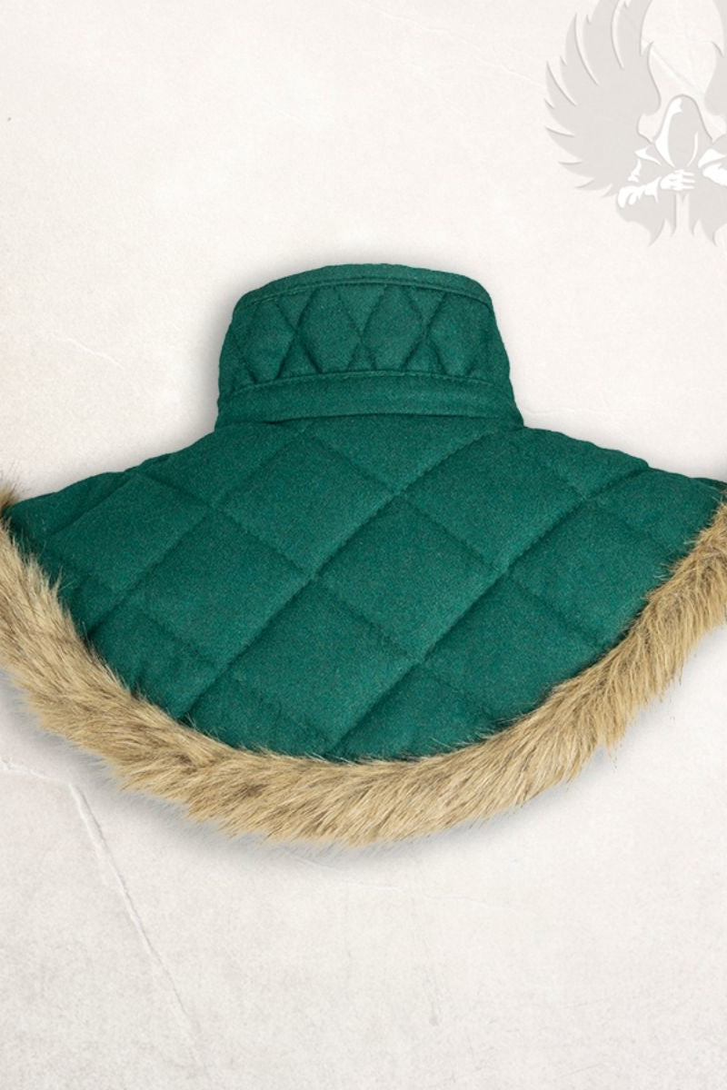 Gambeson collar nimue wool green