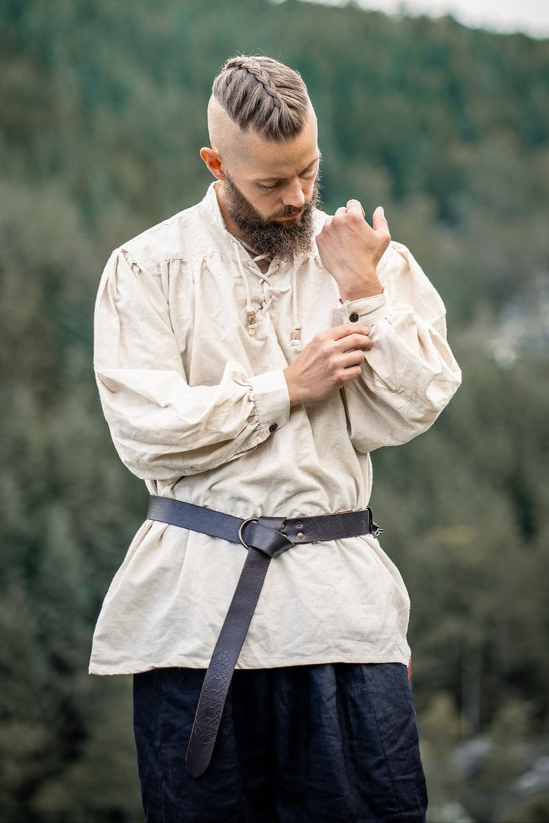 Middeleeuws hemd, crème